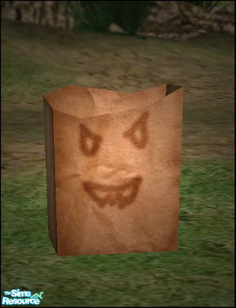 Sims 2 — Paper Bag Lights - Face 4 by sim_man123 — Paper Bag light recolor - face 4.