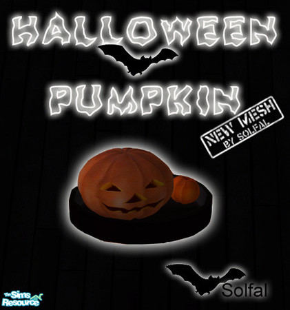 Sims 2 — Halloween Pumpkin by solfal — Great for your halloween home