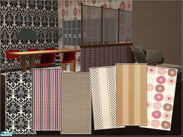 Sims 2 — Veronn Wallpaper Set 09 by Veronn — Wallpaper set 09.