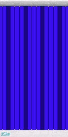 Sims 2 — TWI Ocean Depths Striped Wallpaper 1 by Twilyte — Part of my paint and wallpaper walls set to co-ordinate with