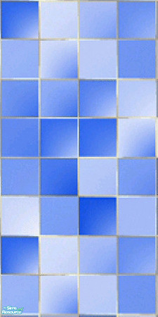 Sims 2 — blue tile by oldmember_topmodele — made by topmodele