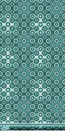 Sims 2 — Esoteric Whimsy Tealz 4 by iwubu — Odd and fanciful. These walls are made to bring out the creative and