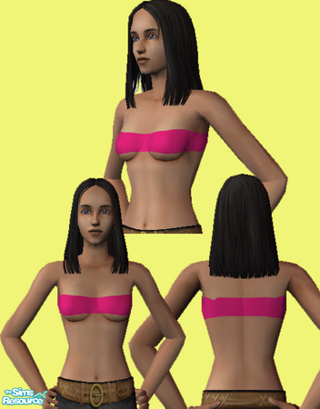 Sims 2 — bandeau by accent25 — top only