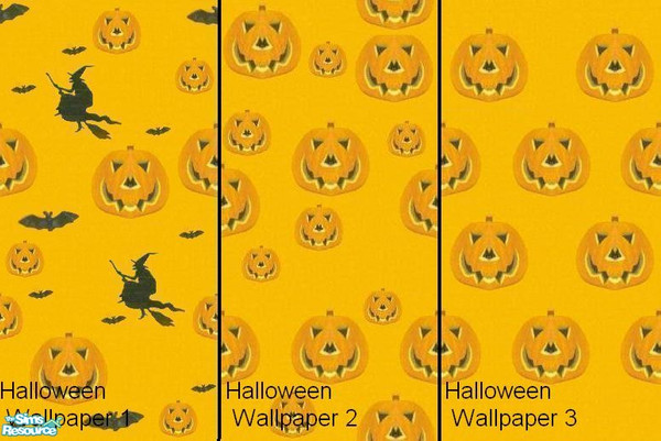 Sims 2 — Halloween Wallpaper Set 1 by SuperMage — Here is something to lighten up Halloween, injoy.