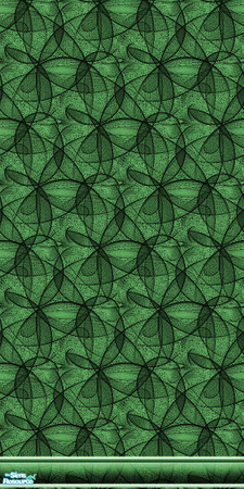 Sims 2 — Esoteric Whimsy Bright Forest 3 by iwubu — Odd and fanciful. These walls are made to bring out the creative and