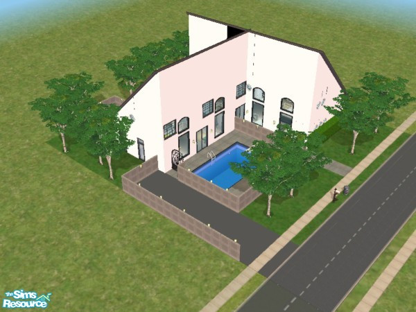 Sims 2 — L  NLV by Galloandre — Another one of my lots is now ready for the Nightlife version, and it's my "L"
