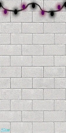 Sims 2 — Halloween Outdoor Cinderblocks with Ligh by darksunshine1027 — Have fun as you get your sims into the halloween