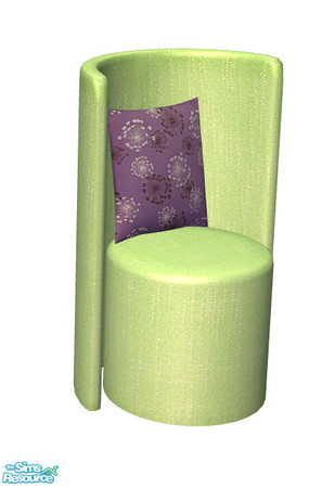 Sims 2 — Modern dining - chair5 frame by Sophel21 — 2 chair variations and desk with decorative tablecloth. set includes