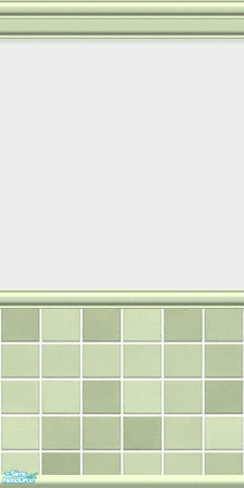 Sims 2 — nm Tossed Salad Bath by Henwen — Matching floor available. **TSRAA Member**