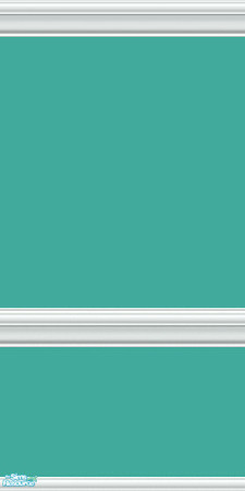 Sims 2 — nm Turquoise Paint by Henwen — Matching carpet available. **TSRAA Member**