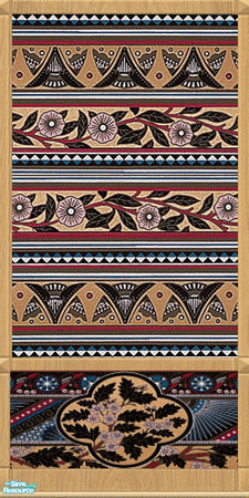 Sims 2 — Victorian Interiors 1: Ostentatious Oak by c_literati — TSRAA