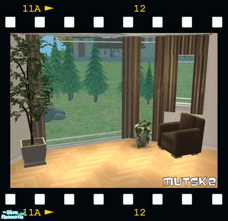Sims 2 — Weaver Curtain Set Recolor 2 by Mutske — Weaver Curtain Set Recolor 2