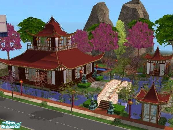 Sims 2 — CHINESE RESTAURANT by srgmls23 — A BEUTIFUL PLACE FOR YOUR SIMS VISIT