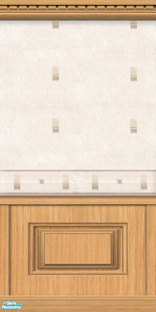 Sims 2 — Simply Chic Stone 5 by Cailca — A set of walls with stone detail and matching carpet. Also available in other
