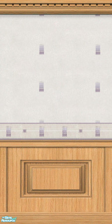 Sims 2 — Simply Chic Lilac 5 by Cailca — A set of walls with Lilac detail and matching carpet. Also available in other
