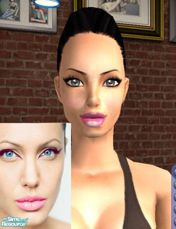 Sims 2 — Angelina Jolie by Sophel21 — 