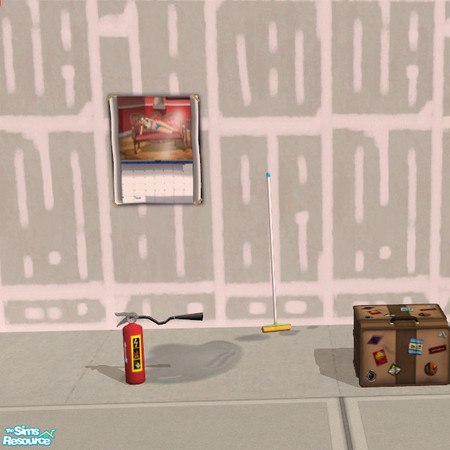Sims 2 — Rustys Garage FireExtinguisher MESH by DOT — Rustys Garage Fire Extinguisher MESH *Nightlife required on Truck