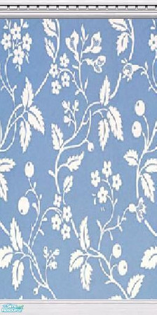 Sims 2 — Laura Ashley by spriteth — Historic wallpaper -- image not mine.