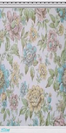 Sims 2 — Wildflowers by spriteth — Historic wallpaper -- image not mine.