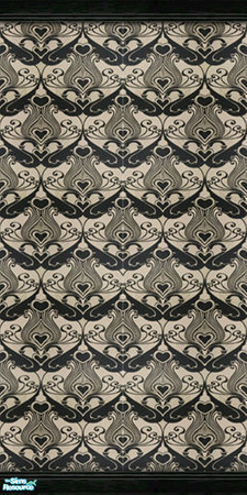 Sims 2 — Glamour - Set1 - 05 by Donnha — Add a touch of glamour to your simmies homes, with this stunning wallpaper