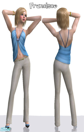 Sims 2 — Clothing 3 by francisssko — Download the mesh from the link below! Enjoy :P