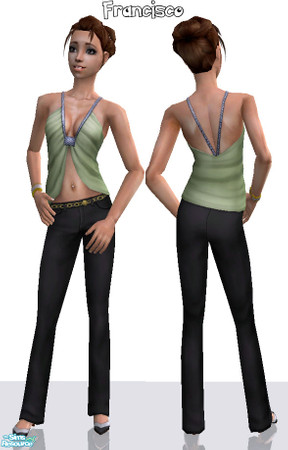 Sims 2 — Clothing 2 by francisssko — Download the mesh from the link below! Enjoy :P