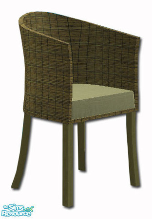 Sims 2 — Beach House Desk Chair Mesh by simtomatic — 