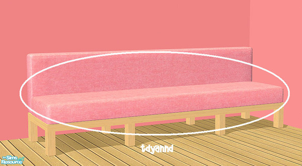 Sims 2 — BC Awareness - Rialto Recolor - Sofa by tdyannd — 