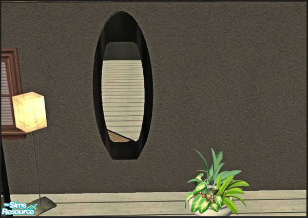 Sims 2 — Chrissy Surfer Bed in Black - Mirror by ~Monica~ — Enjoy ;)