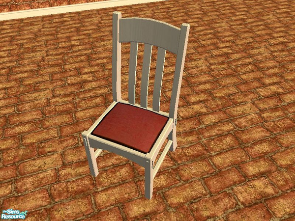 Sims 2 — Tuscan Kitchen Dining Chair by tamlfra — All Maxis recolors, all base game, except the dining table (NL). 6