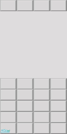 Sims 2 — Pastel Half Wall Tile Collection - Grey Wall Tiles by shadow66 — From my \'Pastels Collections\':- This is one