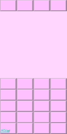 Sims 2 — Pastel Half Wall Tile Collection - Pink Wall Tiles by shadow66 — From my \'Pastels Collections\':- This is one