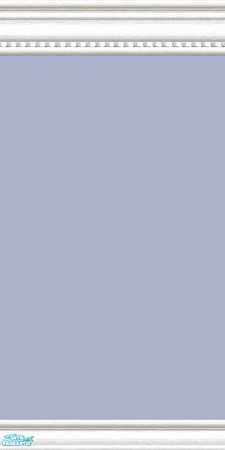 Sims 2 — jsf2CottageBPFBlue by jsf — White cottage style beaded mouldings hold blue paint to coordinate with the