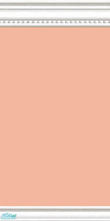 Sims 2 — jsf2CottageBPFCoral by jsf — White cottage style beaded mouldings hold coral paint to coordinate with the