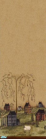 Sims 2 — Country Scene by Lorah — These were submitted before with a slight problem...the files not found. So they're in