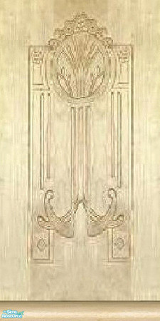 Sims 2 — Relief wall with Wood by The_Unicorn — -