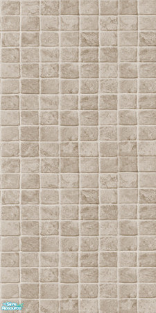 Sims 2 — Rough Hewn Tile Beige Full by SimsLvrGrl — Ancient-modern stone tile walls and floors with a non-skid finish!