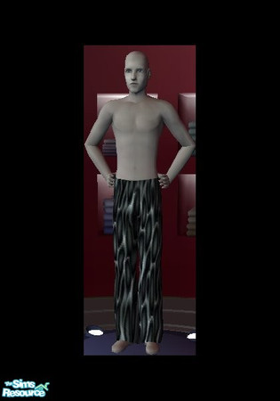 Sims 2 — Men Pjs 9 by LadyDeluxe — Recolored men's pajama bottoms.