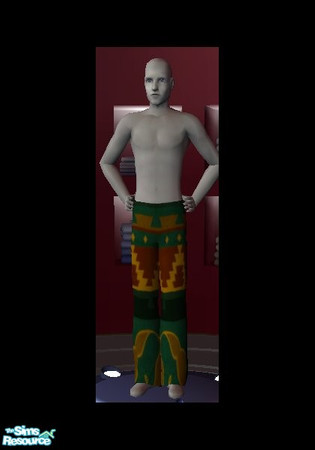 Sims 2 — Mens Pjs 8 by LadyDeluxe — Recolored men's pajama bottoms.