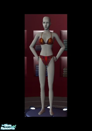 Sims 2 — Women Swimsuit 2 by LadyDeluxe — Here's a variation on the women's bikini.