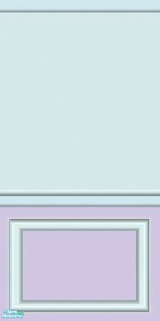 Sims 2 — nm LavAqua Wall by Henwen — Made by Henwen for TSR. Matching lavender carpet available. **TSRAA Member**