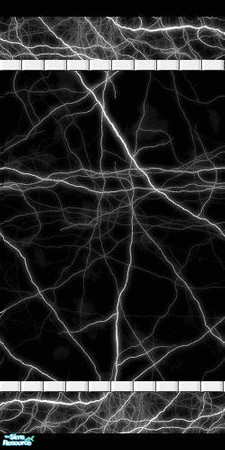 Sims 2 — nm Black Marble Bath by Henwen — Made by Henwen for TSR. Matching black marble floor available. **TSRAA Member**