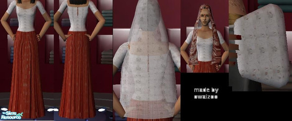 Sims 2 — Pakistani bridal set-2 by owaizzz — this was a request by roonimama/...its done here....i hope u like it..this