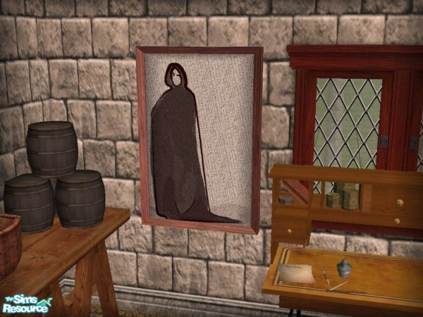 Sims 2 — Hogwarts:  Professor Snape by galilea — Stylized portrait of Professor Snape. He is best known as the wicked