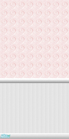 Sims 2 — Swirl Wall Collection 02 by wytetygryss — One of a set of wallpapers in soft colours featuring an elegant swirl