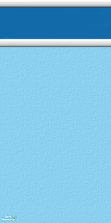 Sims 2 — Two-Tone Painted Wall 01 by wytetygryss — One of four brightly-coloured walls with a painted border in a