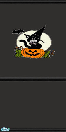 Sims 2 — Halloween Set 2 10 by Girl-from-mars — Set containst 16 matching walls that all tile. These will actually tile