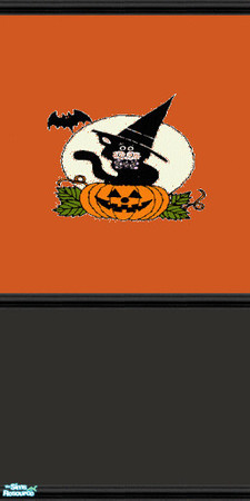 Sims 2 — Halloween Set 3 6 by Girl-from-mars — Set of 11 matching walls that tile perfectly with each other. These also