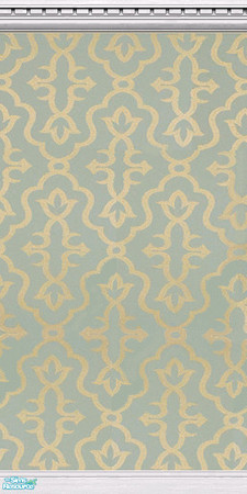Sims 2 — Gold pattern - borders by linegud — A victorian gold pattern with borders....
