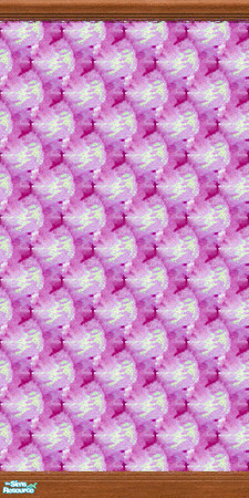 Sims 2 — Pinksanity Wallpaper by Agent420 — This wallpaper is from a discount store. It was created by a madman at a